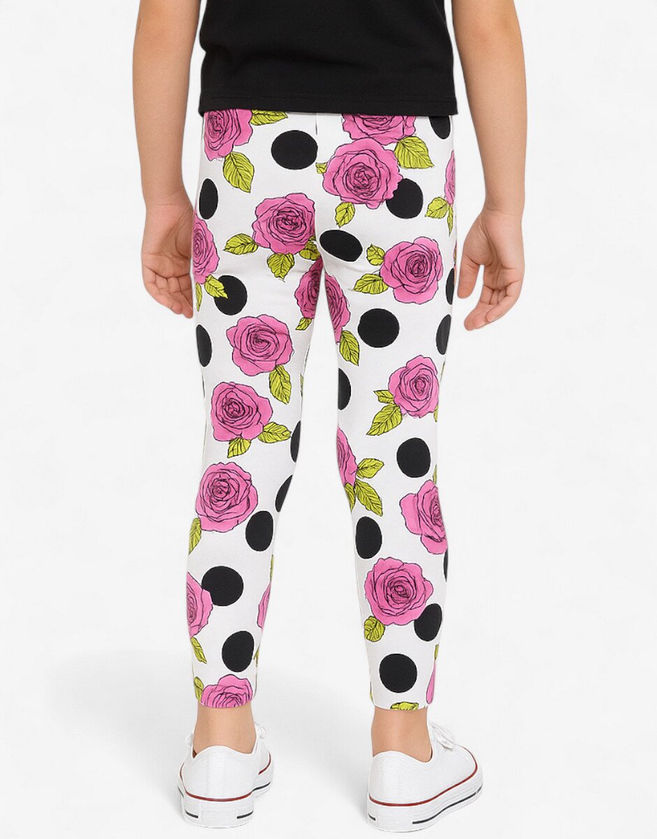 Chicco Girls Leggings White/Pink