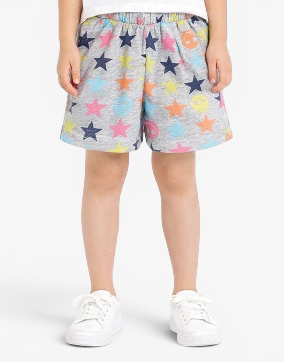 Chicco Girls Shorts Grey Striped