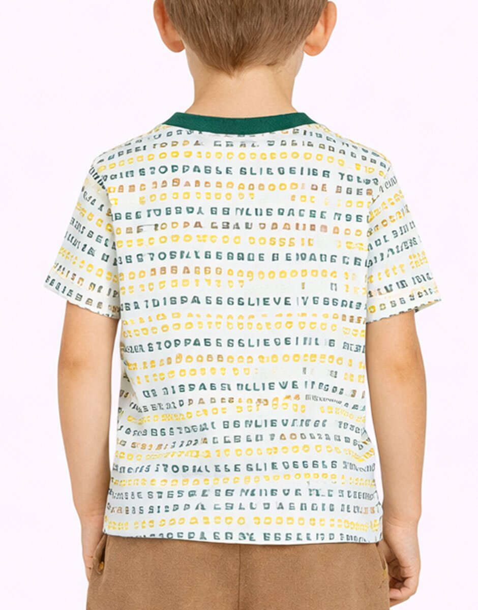 Chicco Unisex Tee White/Multi