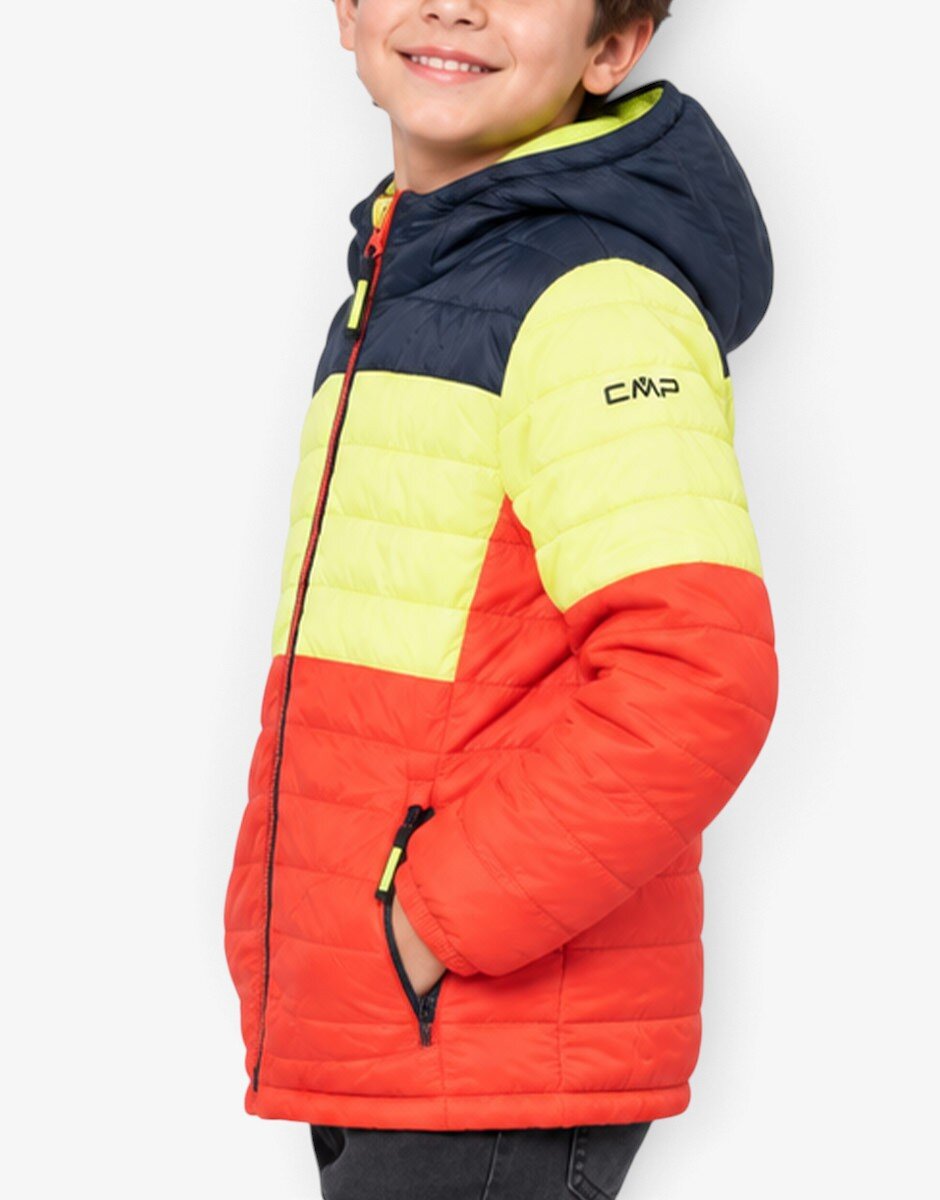 CMP Kid G Jacket Fix Hood Multicolor