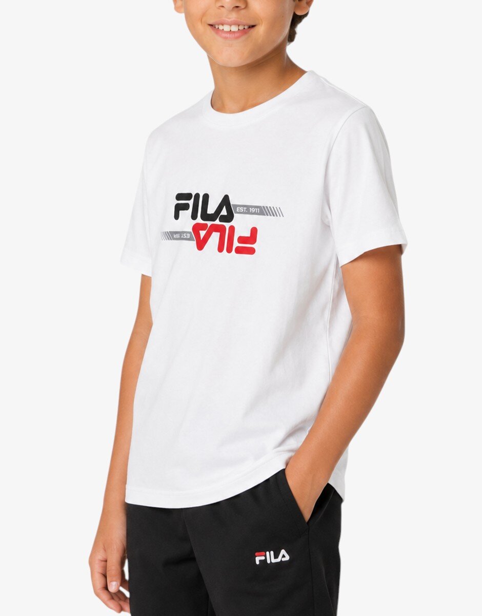 Fila Morimondo Regular Graphic Tee White