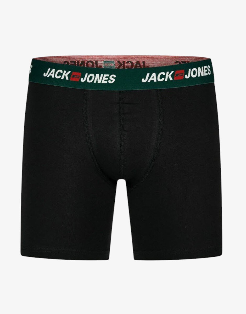 JACK&JONES Jaccorp Logo Boxer Briefs All Black 6 Pack
