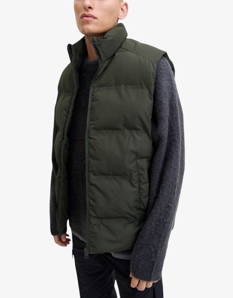 JACK&JONES Jеsoho Bodywarmer Collar SN Rosin Green