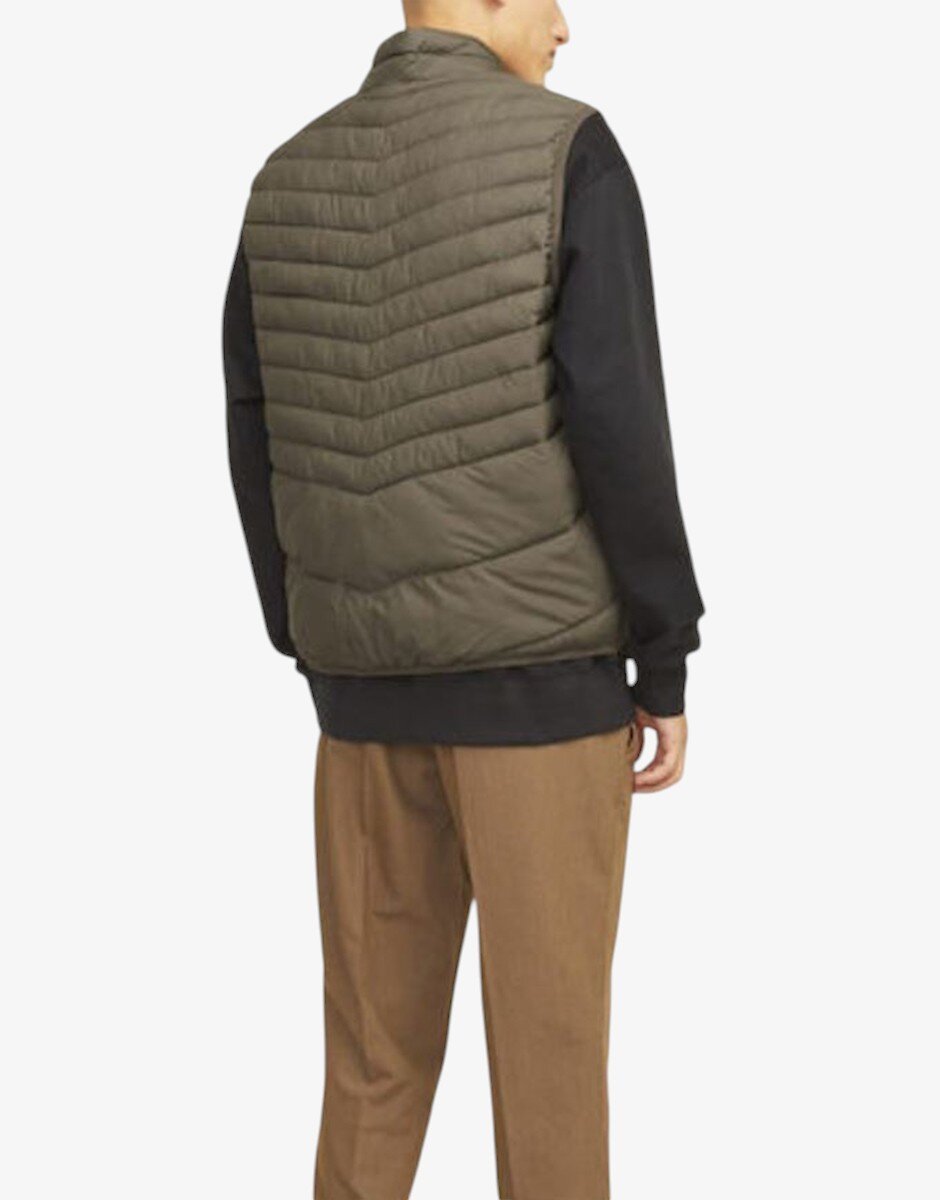 JACK&JONES Jjestate Packable BW Collar Noos Canteen Green
