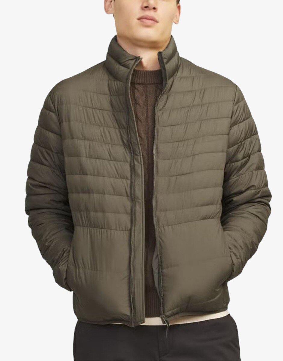 JACK&JONES Jjestate Packable Puffer Collar Noos Green