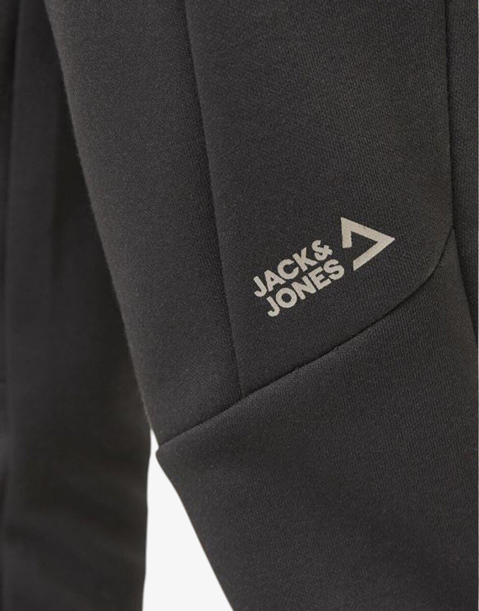JACK&JONES Jpstwill Jjfusion Sweat PNTS NB Noos JNR Black