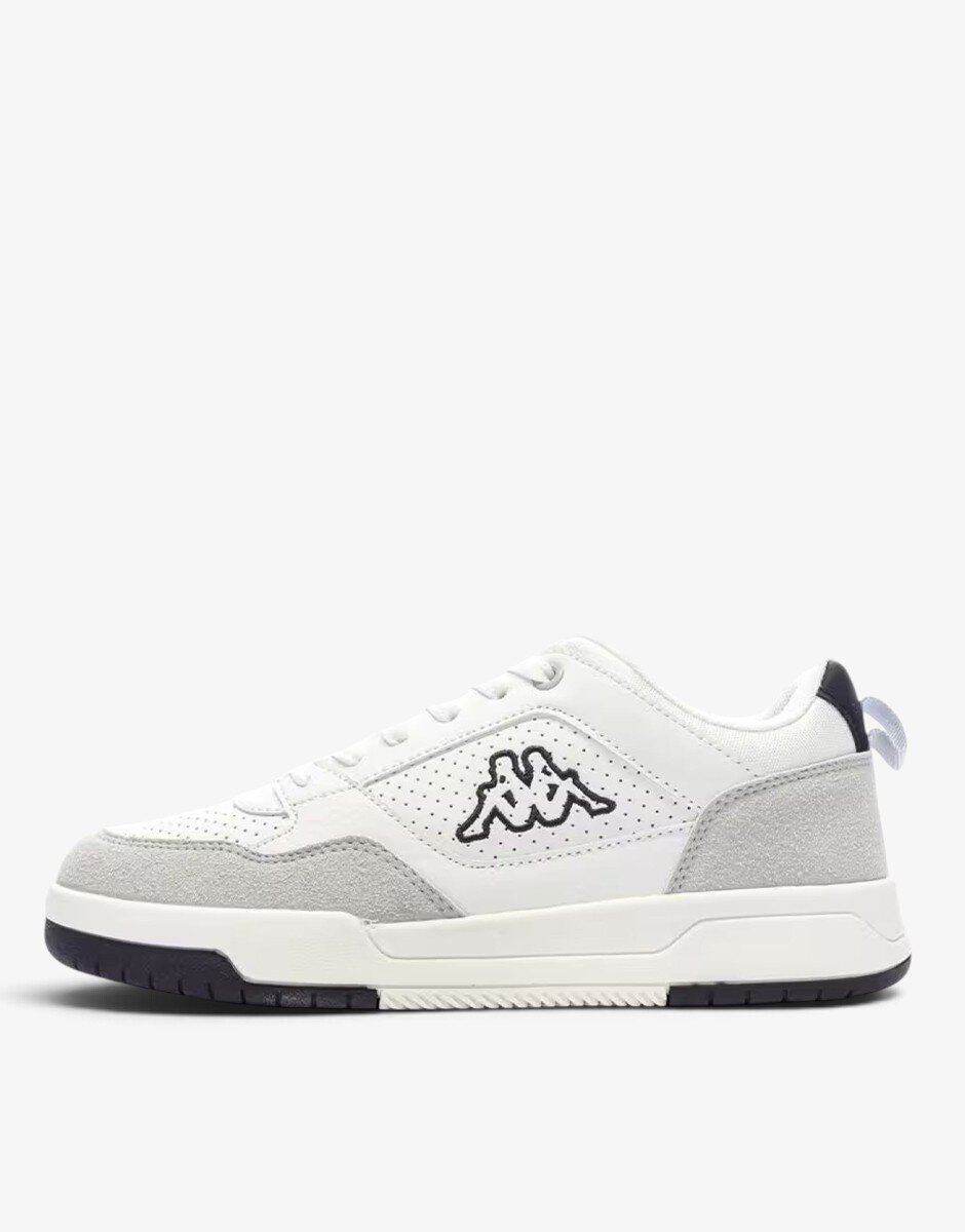 Kappa Logo Manis Kid Jr White