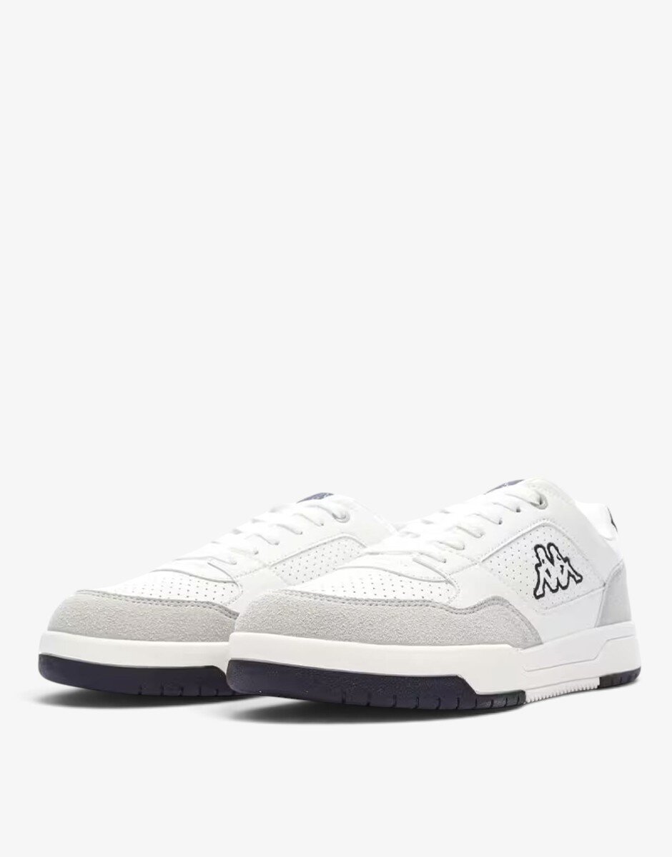 Kappa Logo Manis Kid Jr White