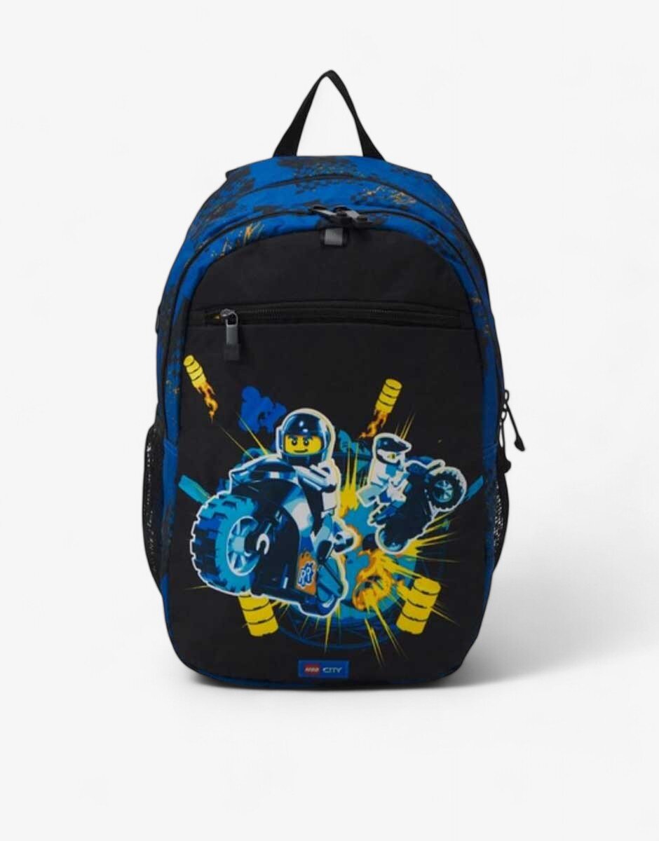Lego City Race Backpack Black/Blue
