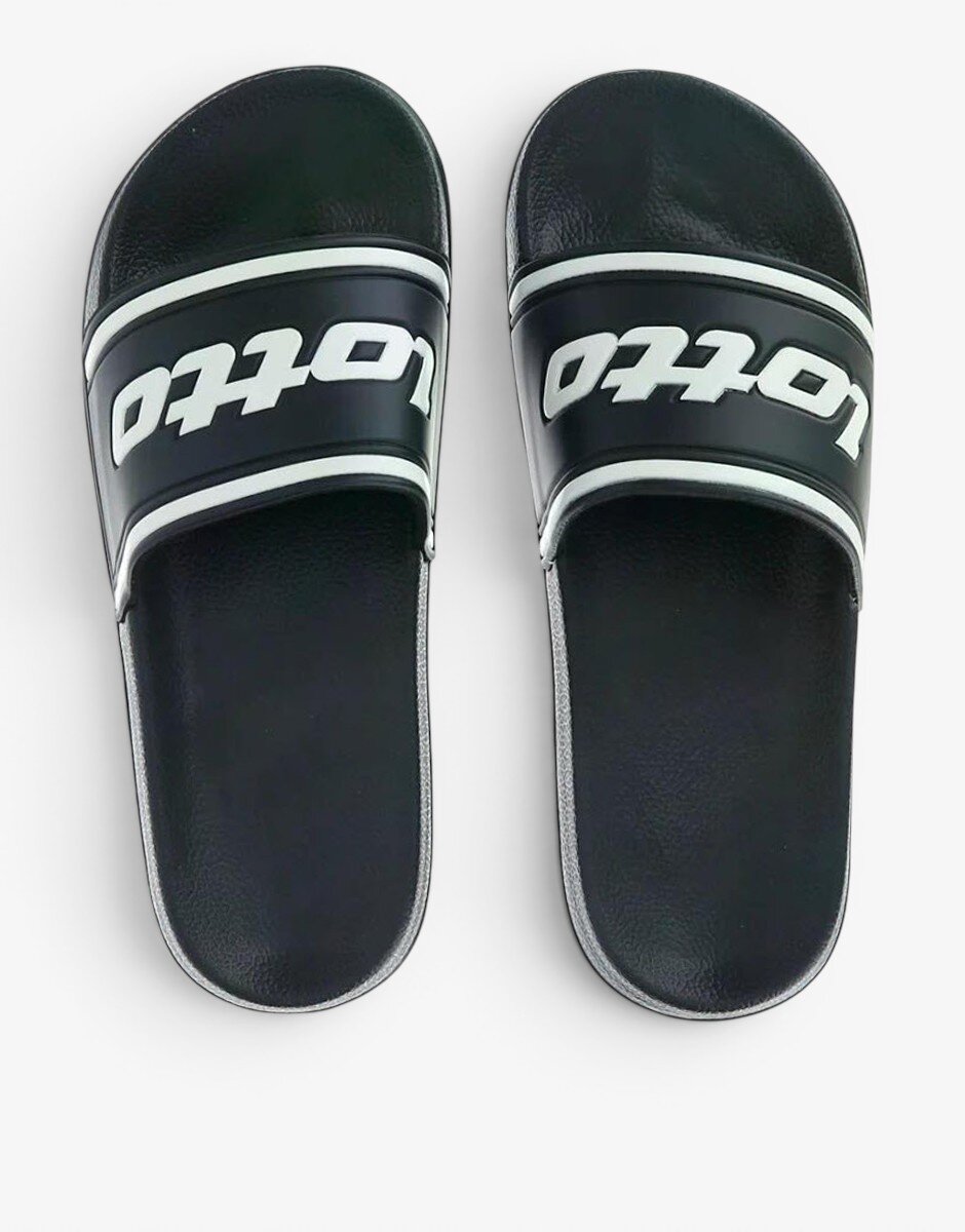 Lotto Slides Men Black