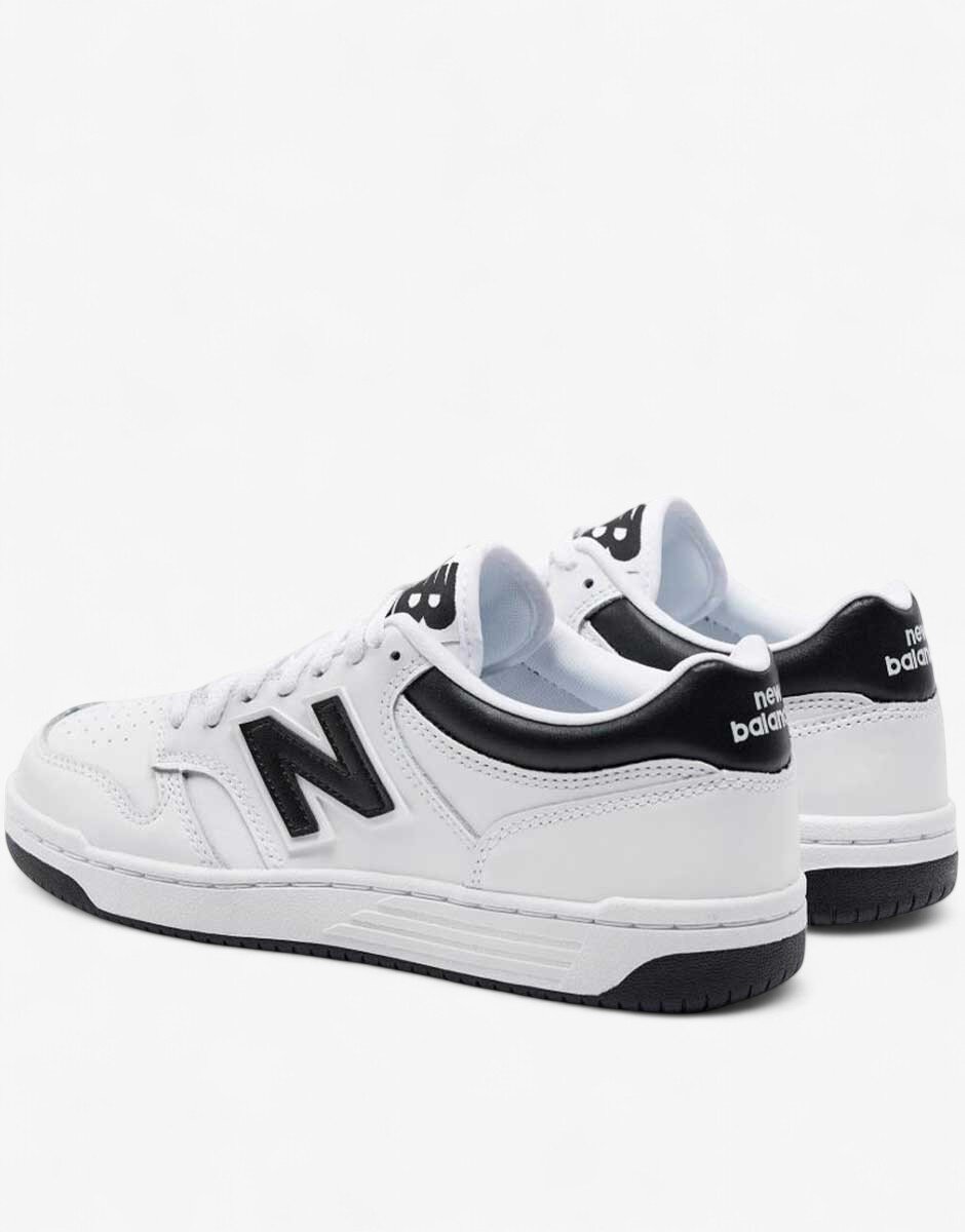 New Balance 480 Shoes White/Black