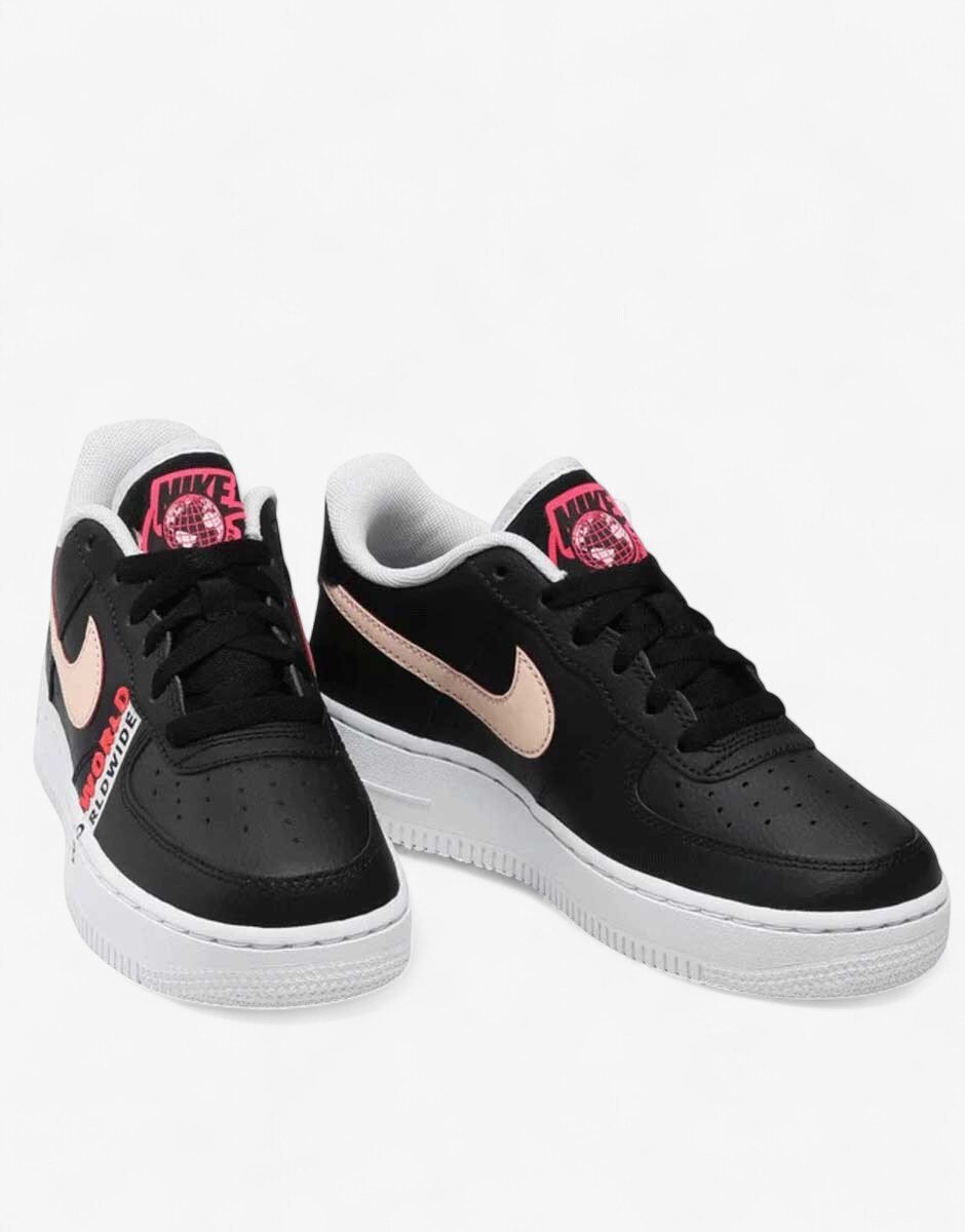 Nike Air Force 1 Lv8 1 Gs Shoes Black