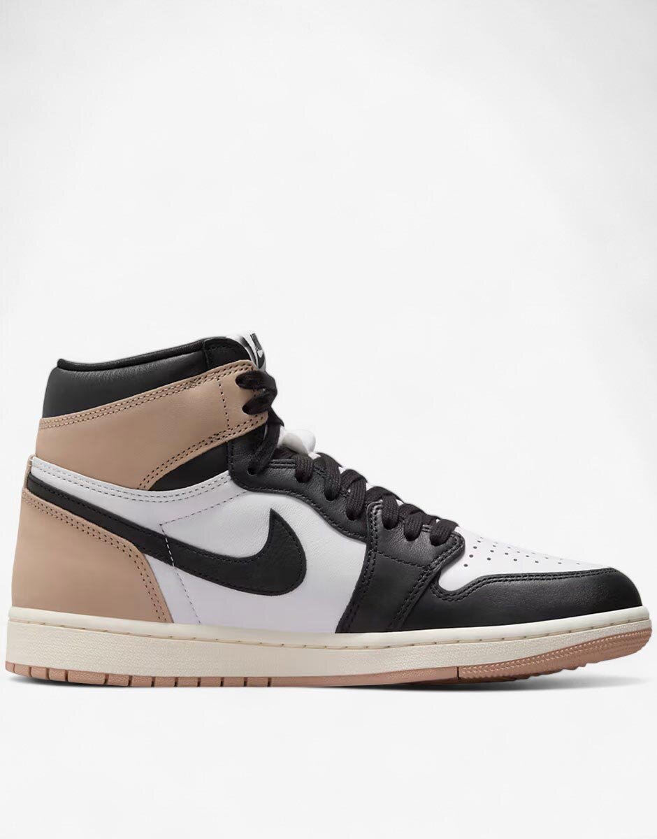 Nike Air Jordan 1 High Shoes White/Latte