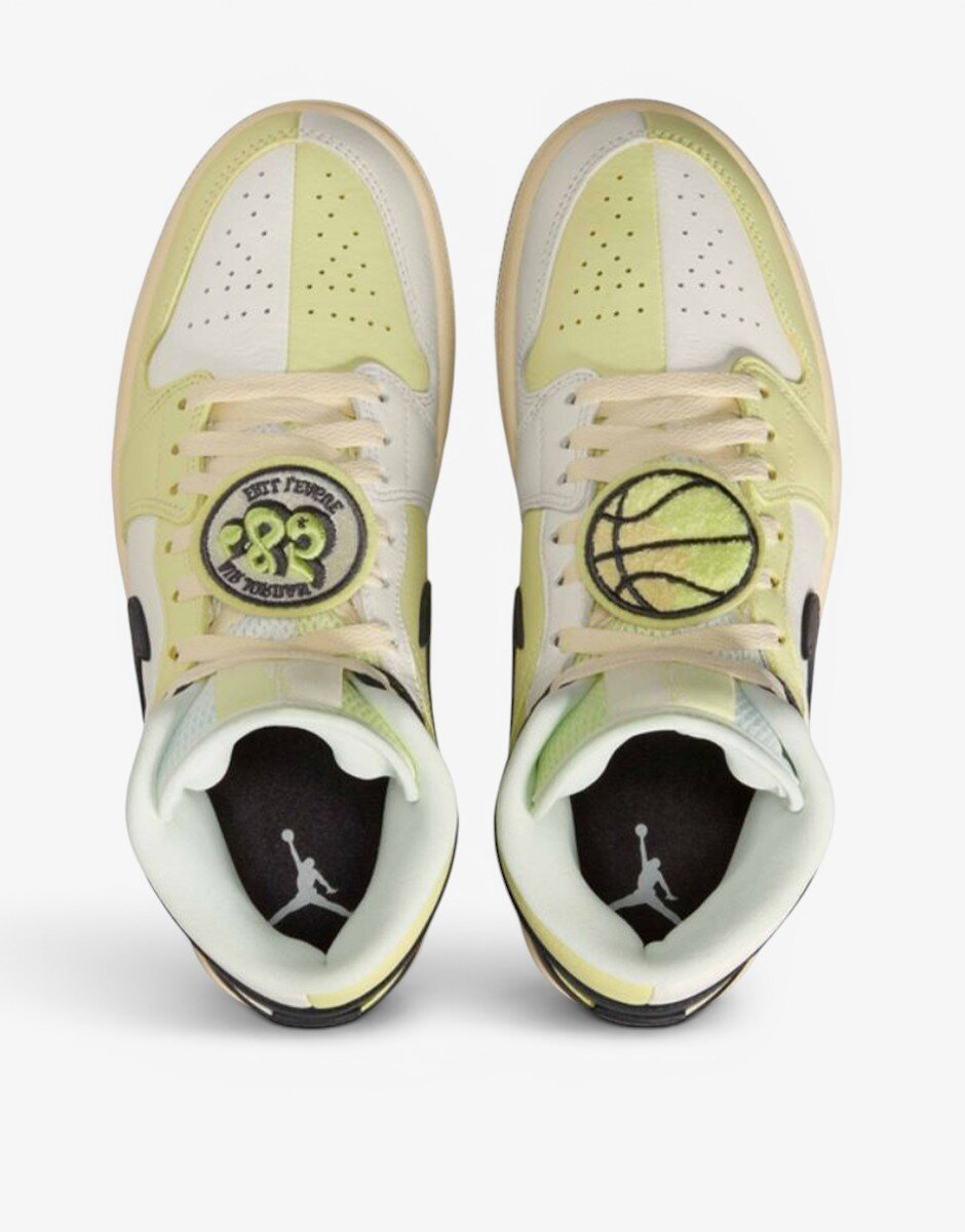 Nike Air Jordan 1 Mid SE White/Yellow