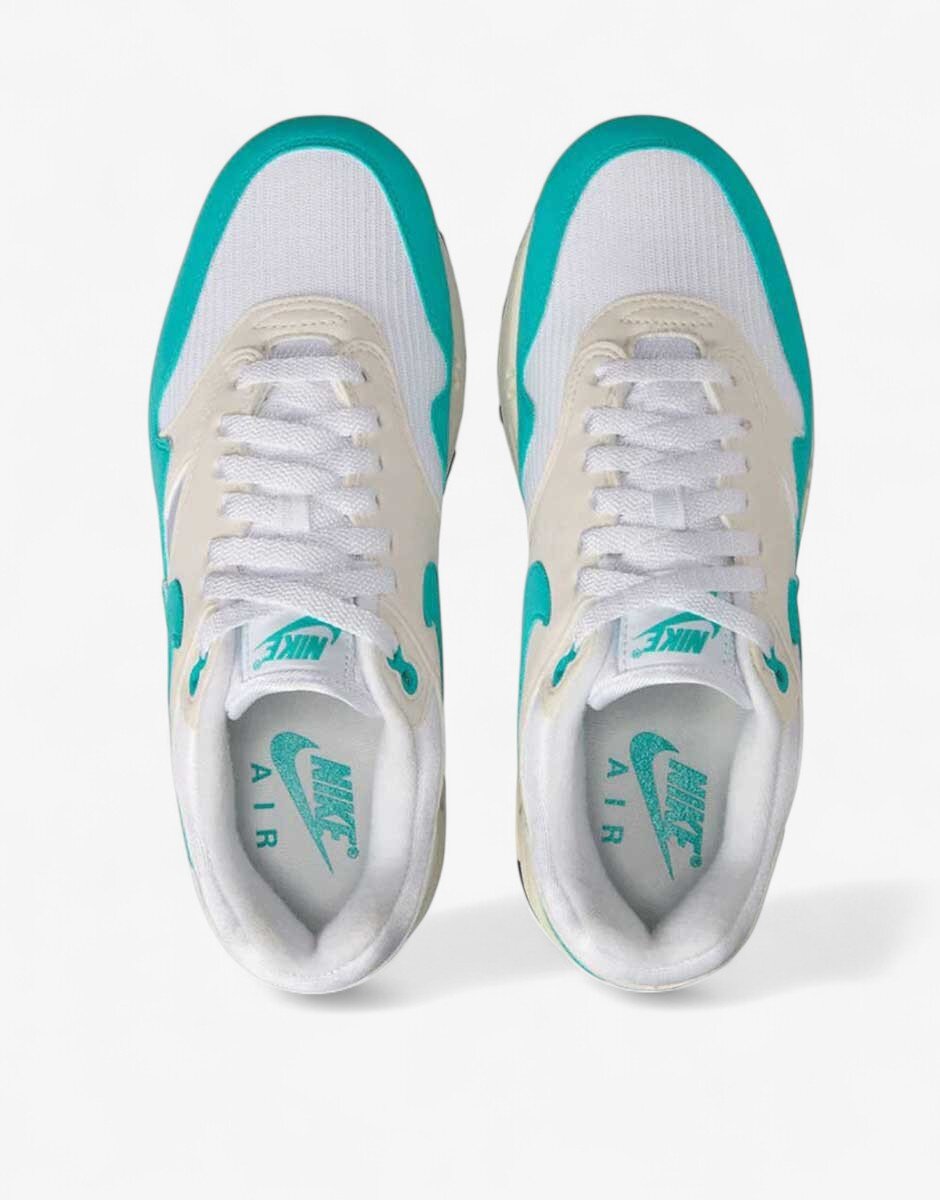 Nike Air Max 1 Shoes White/Blue