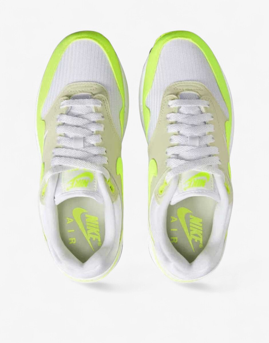 Nike Air Max 1 Shoes White/Green