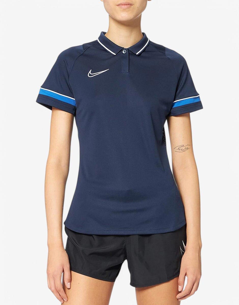 Nike Dri-Fit Academy 21 Short Sleeve Polo Navy