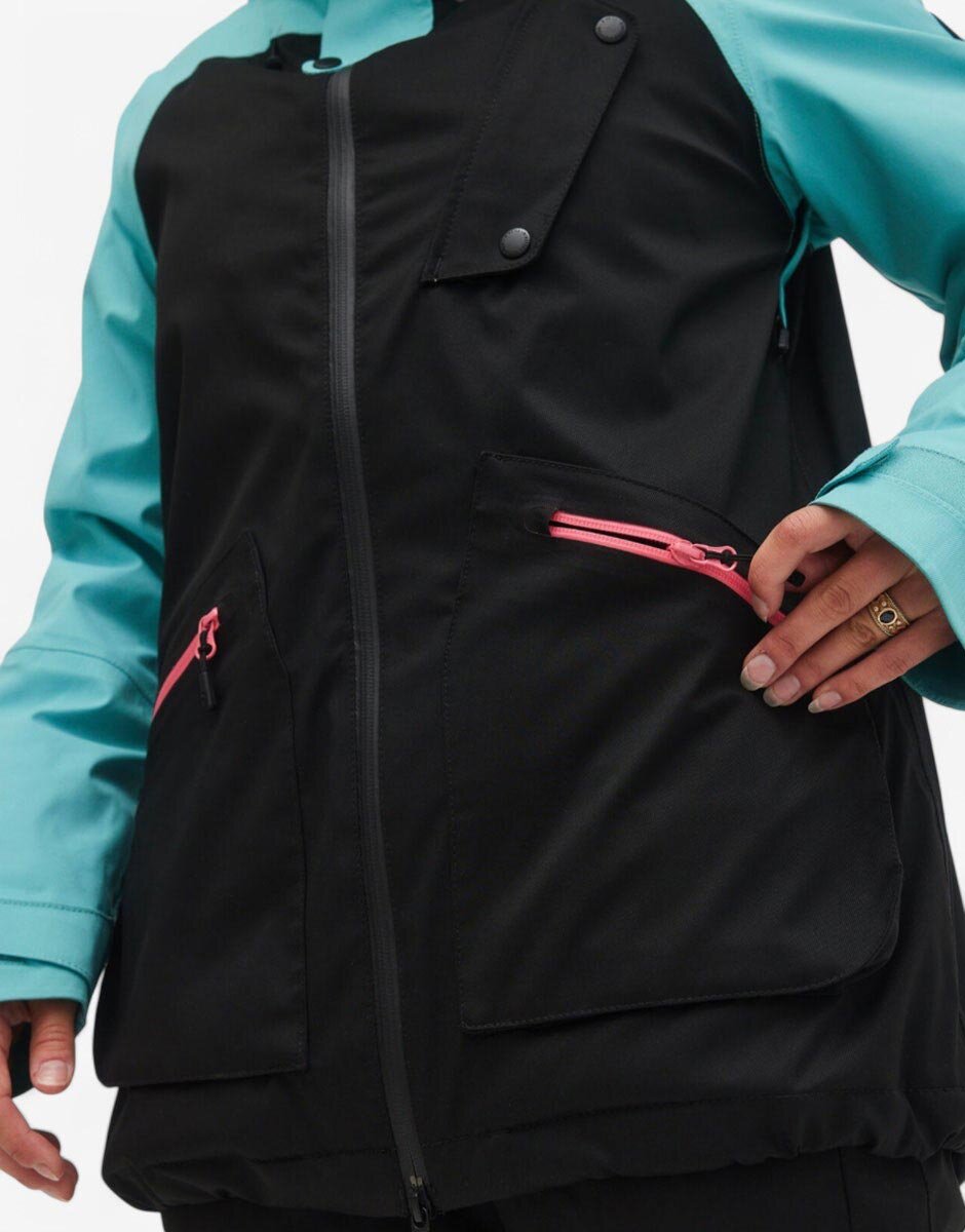 ONeill Ametrine Snow Jacket Black/Blue