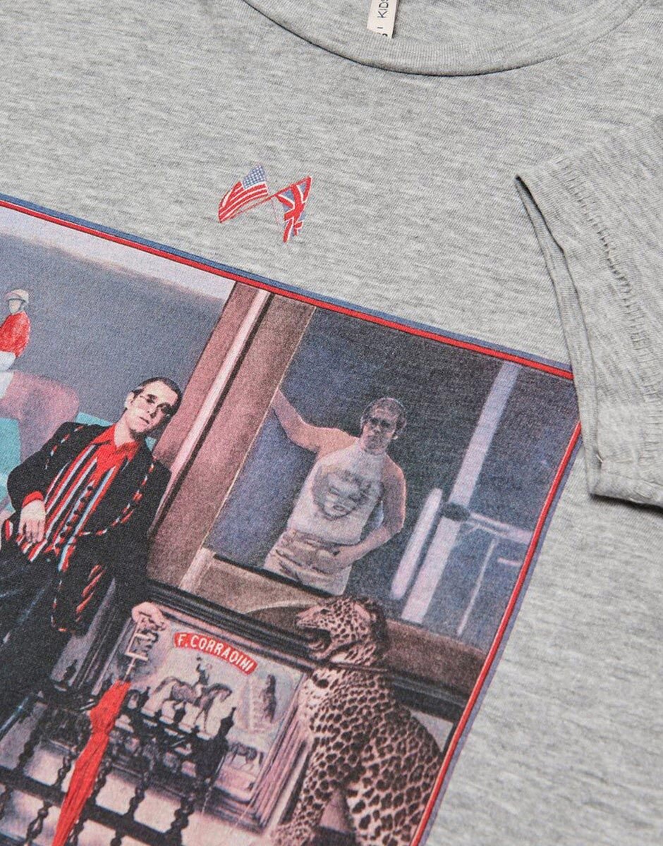 Only x Elton John Printed Tee Grey