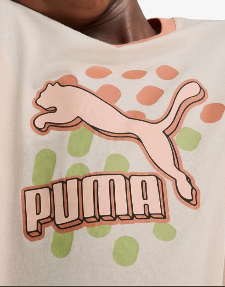 Puma Classic FC Tee Pink