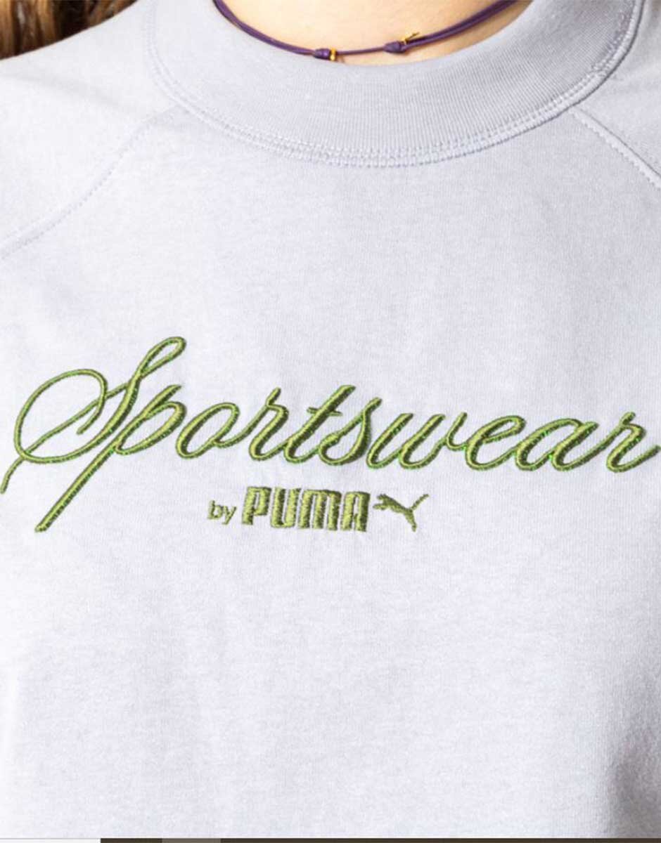 Puma Classic Oversized Tee Grey