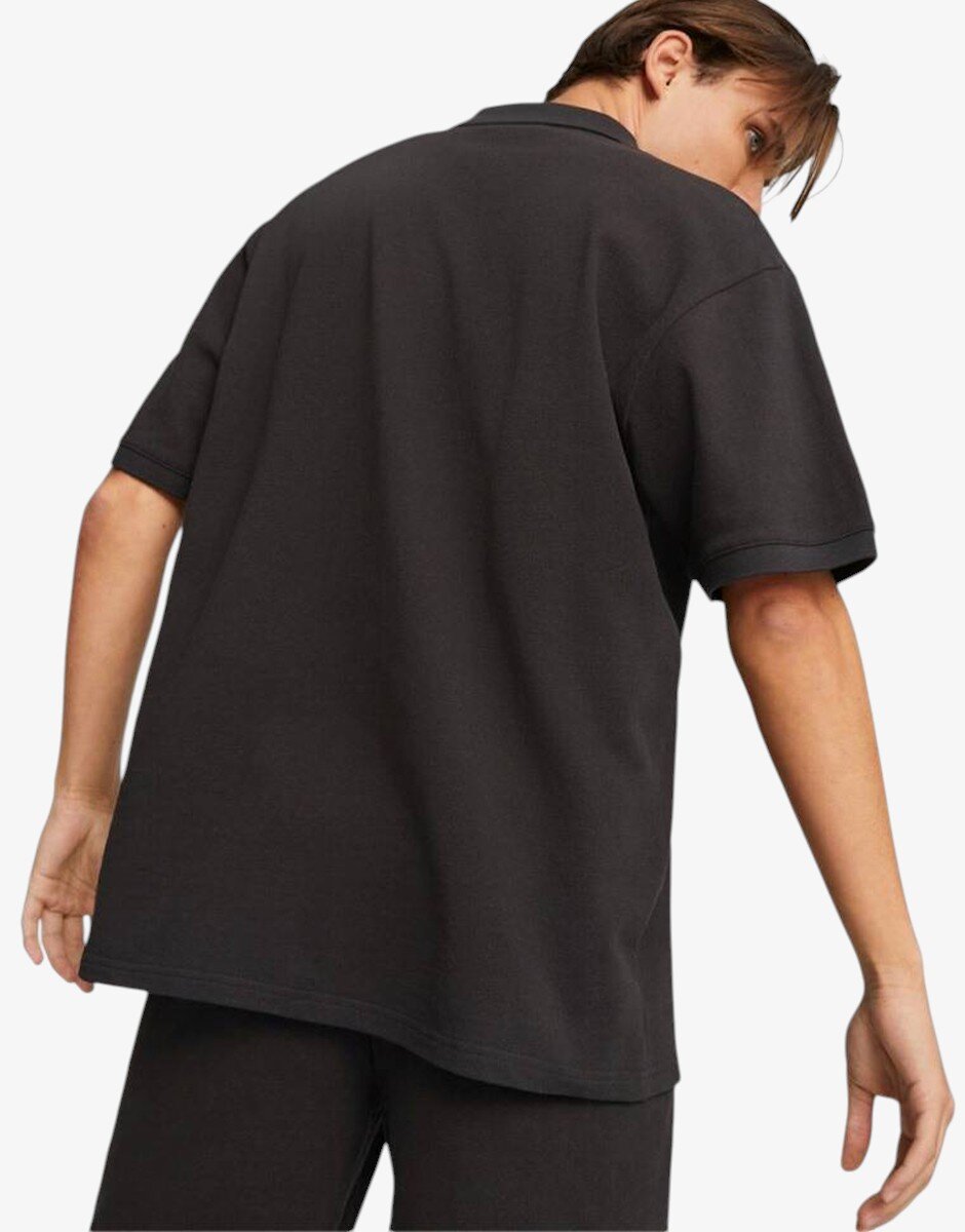 Puma Classics Pique Shirt Black
