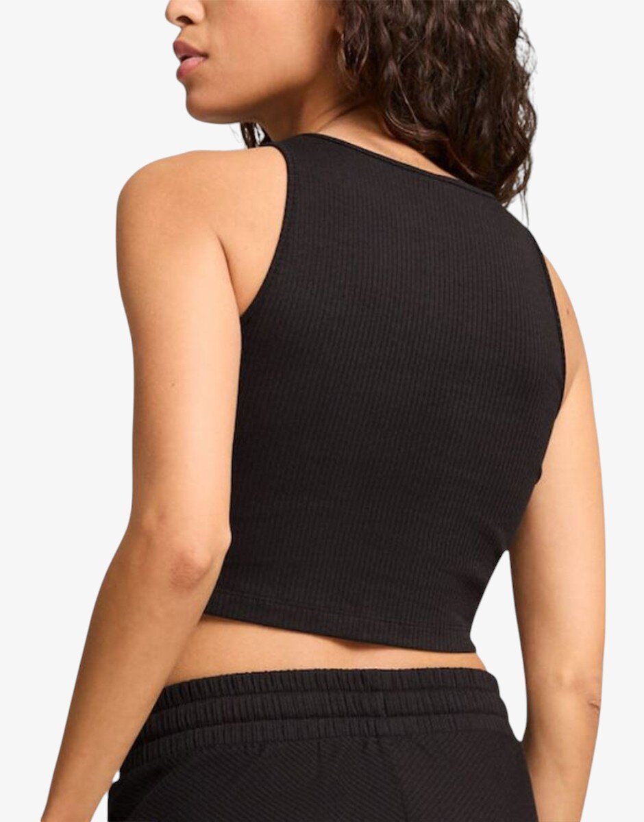 Puma Dare To Crop Top All Black