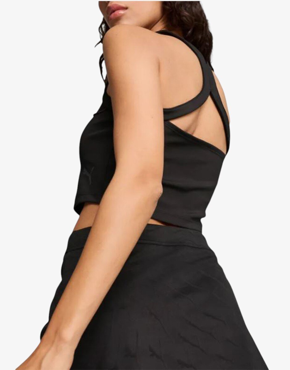 Puma Dare To Crop Top All Black