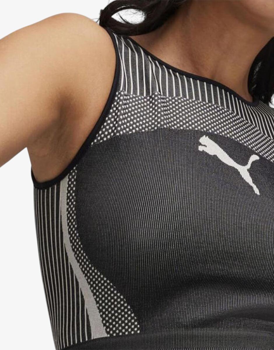 Puma Dare To Crop Top Black