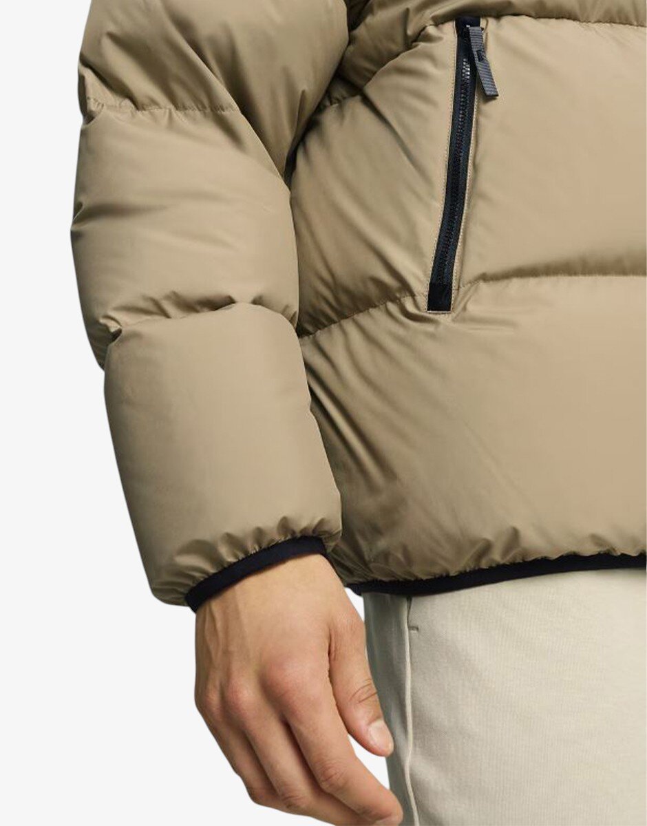 Puma Down Puffer Jacket Oak Branch Beige