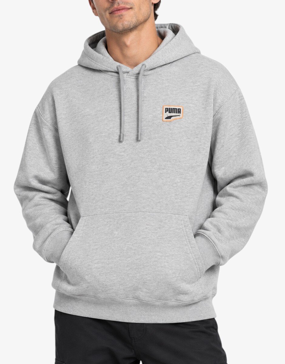 Puma Downtown Graphic Hoodie Gray