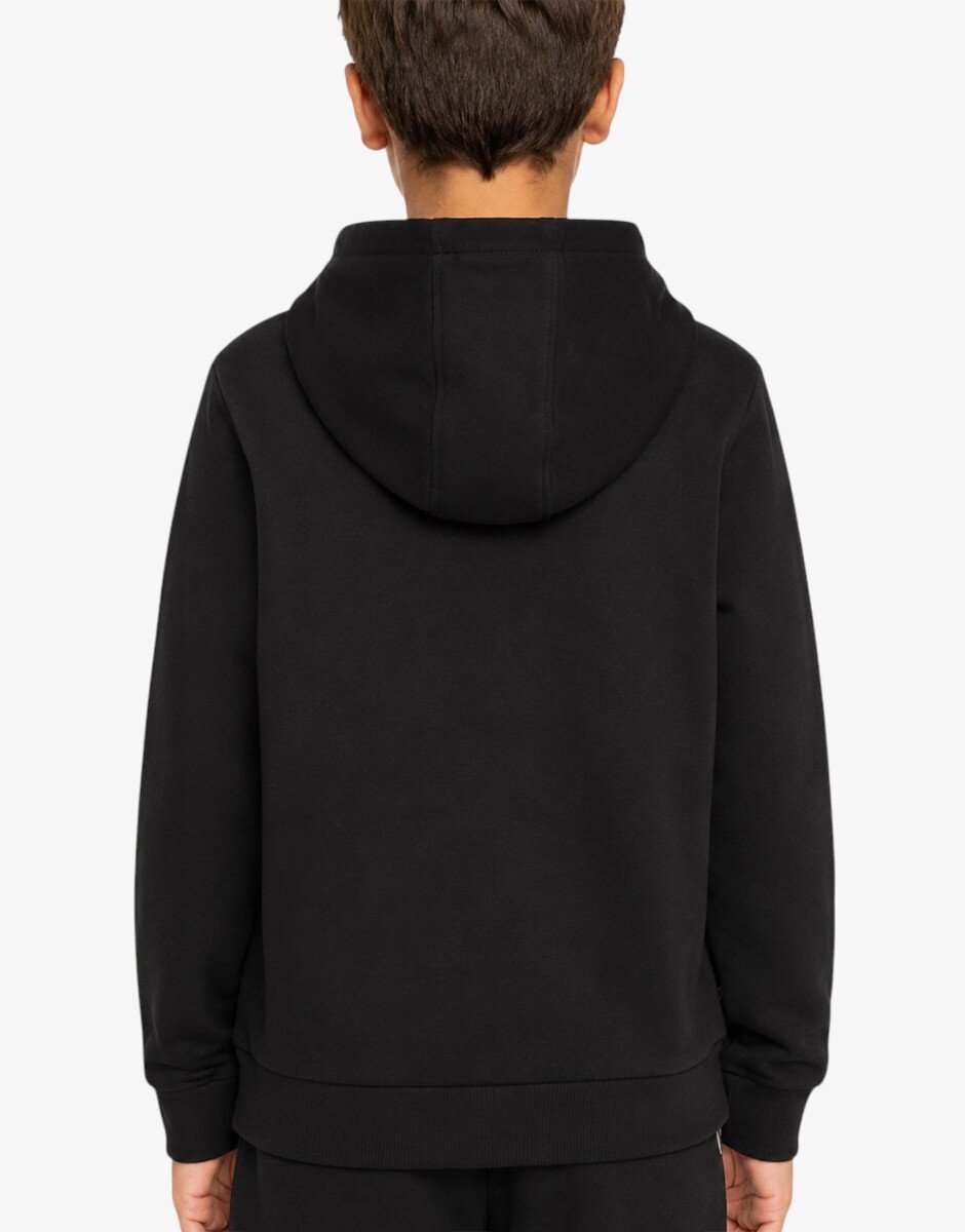 Puma Ess Glitter Logo Hoodie Black