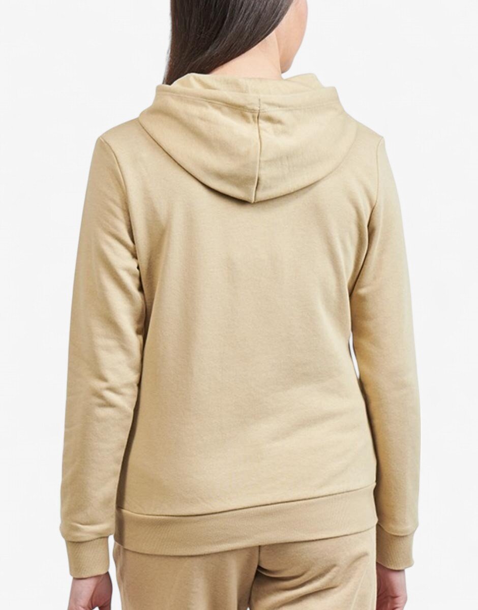 Puma Essentials+ Embroidery Hoodie Beige
