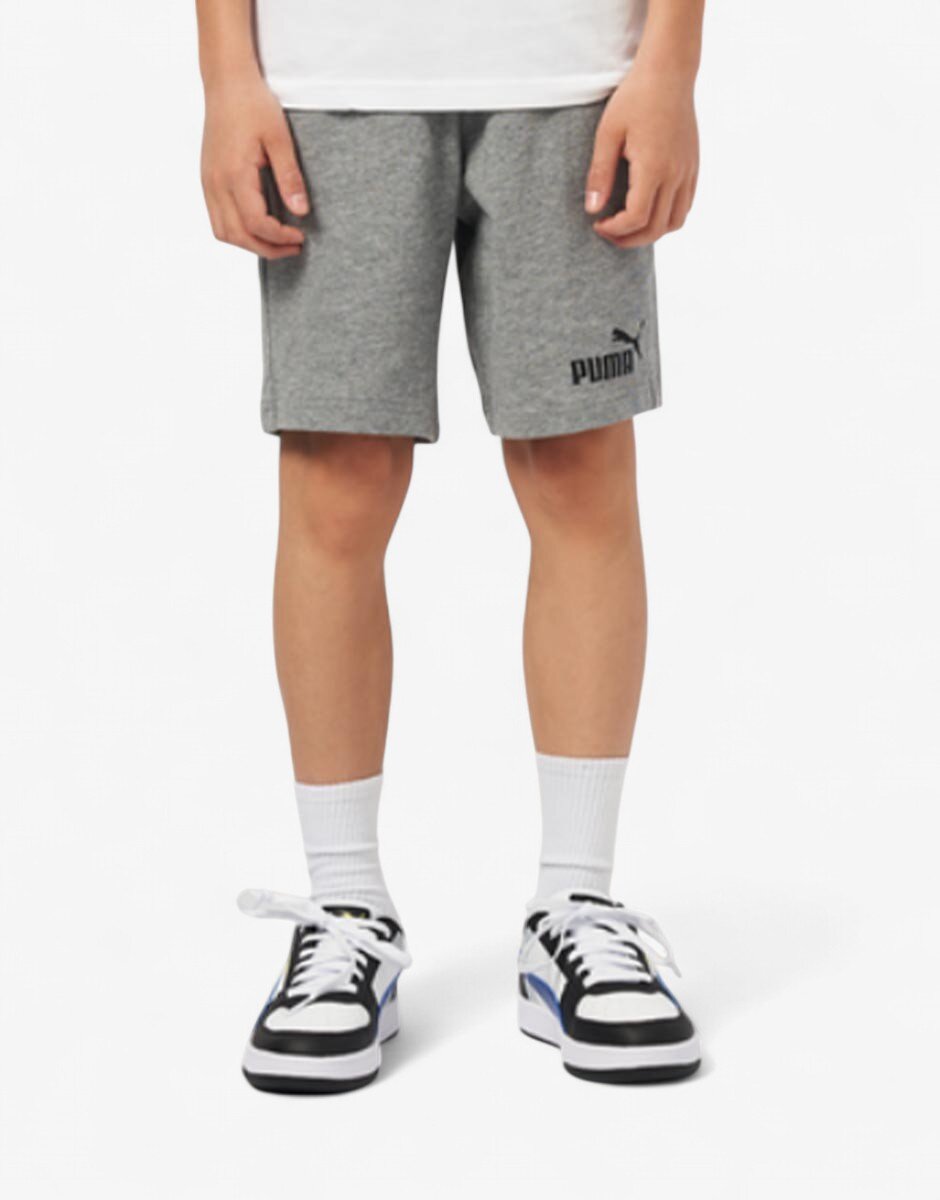 Puma Essentials Jersey Shorts Grey