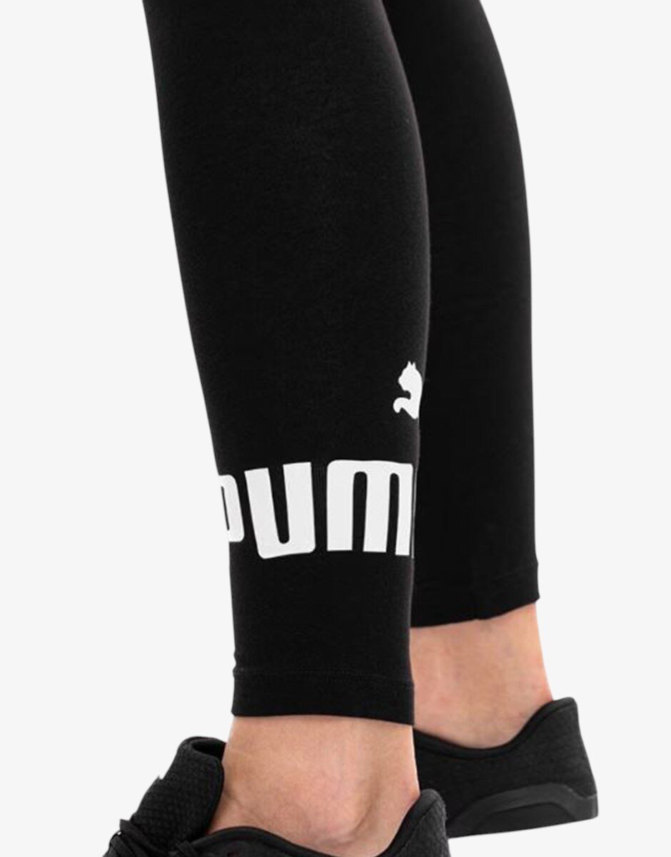Puma Essentials Logo Leggings Black
