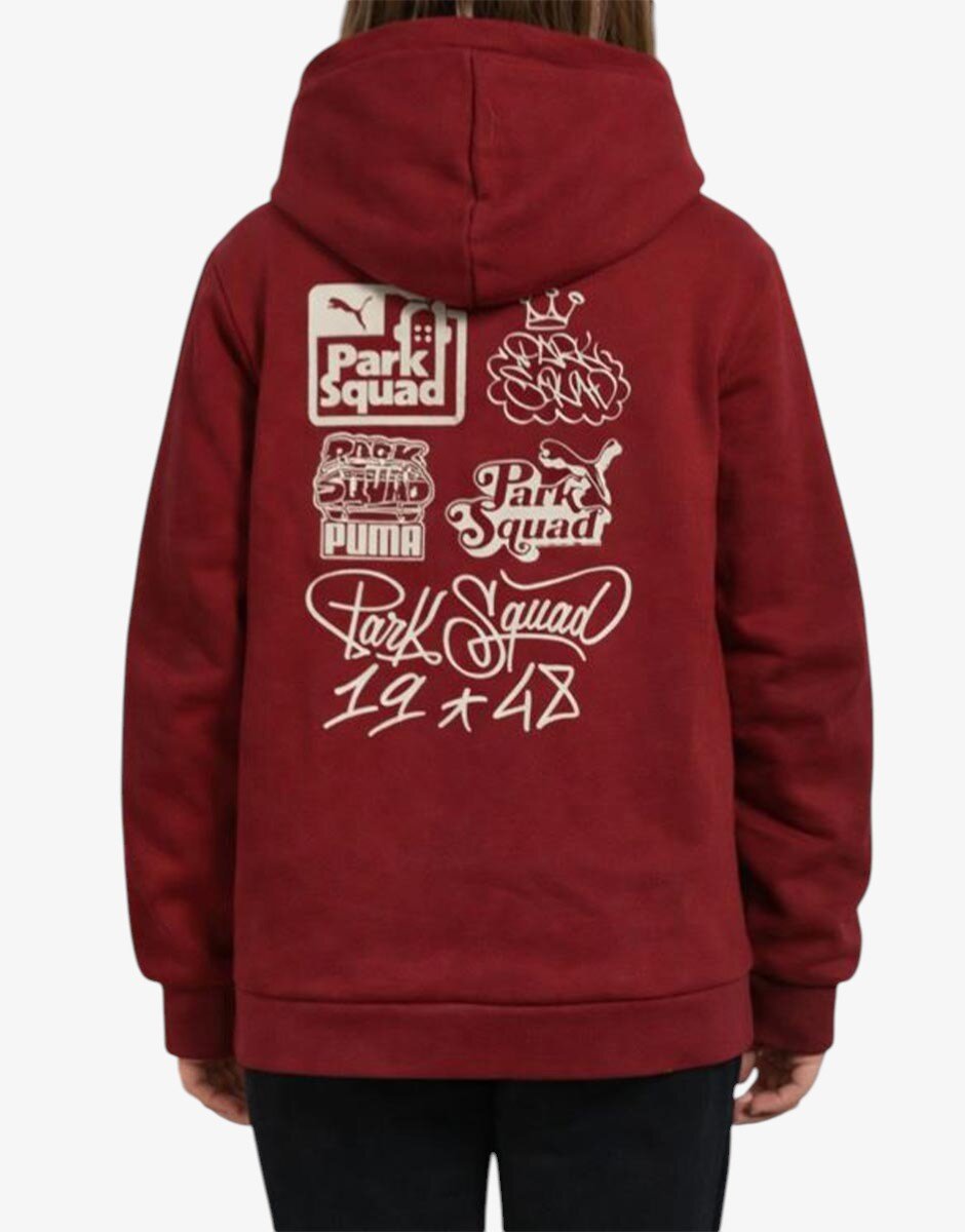 Puma Essentials Mid 90's Hoodie Red