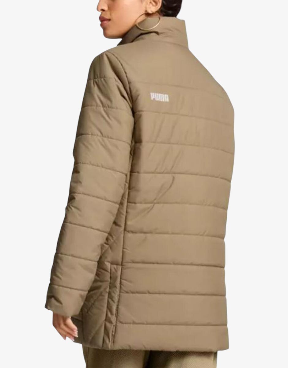 Puma Essentials + Padded Jacket Brown