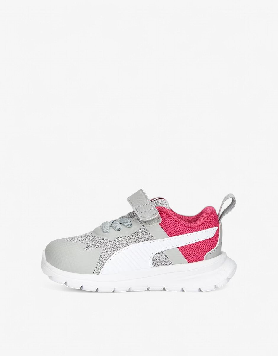 Puma Evolve Run Mesh Alternative Closure Shoes Grey/Pink