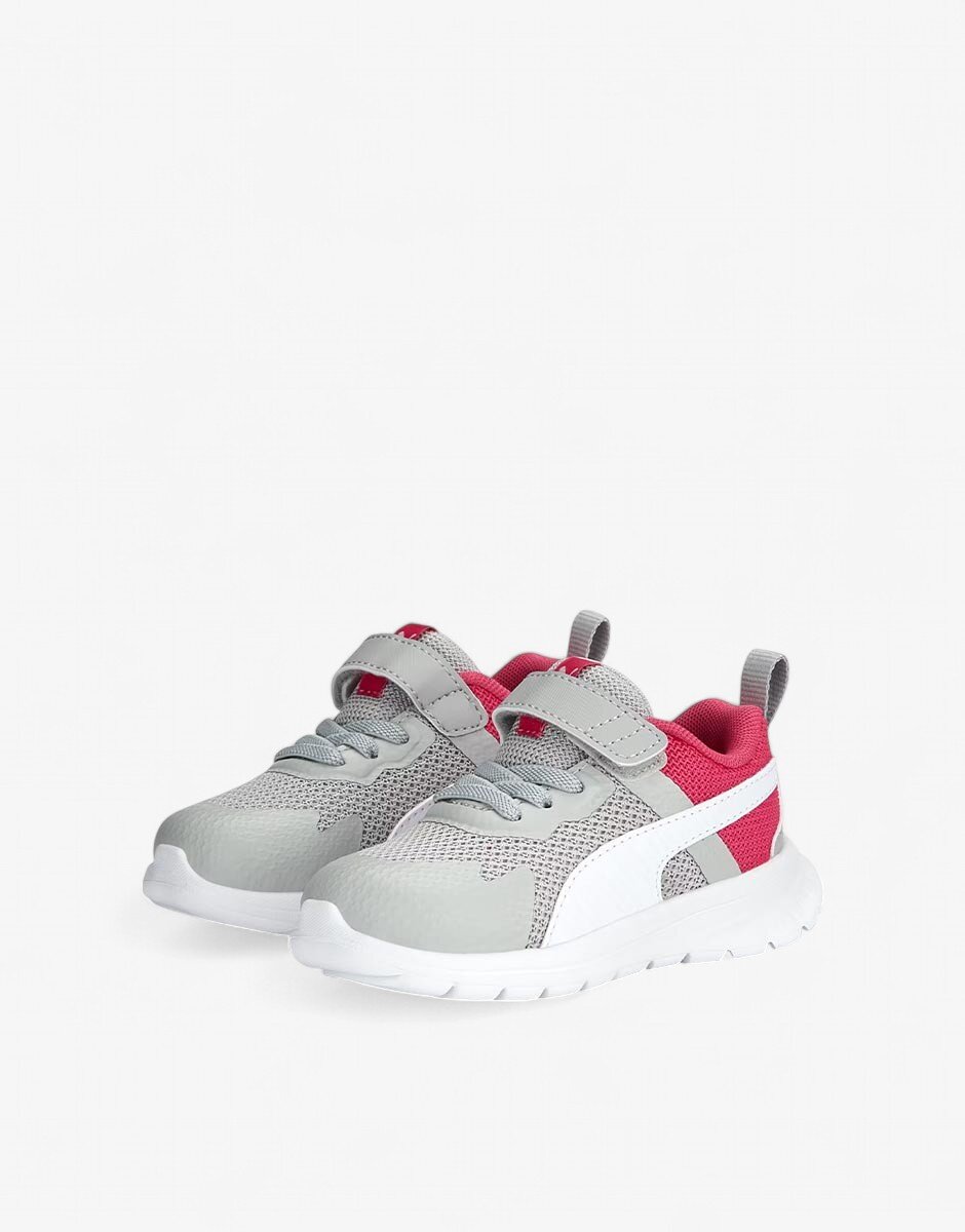 Puma Evolve Run Mesh Alternative Closure Shoes Grey/Pink