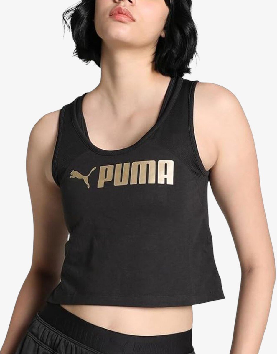 Puma Fit Training Skimmer Tank Top Black