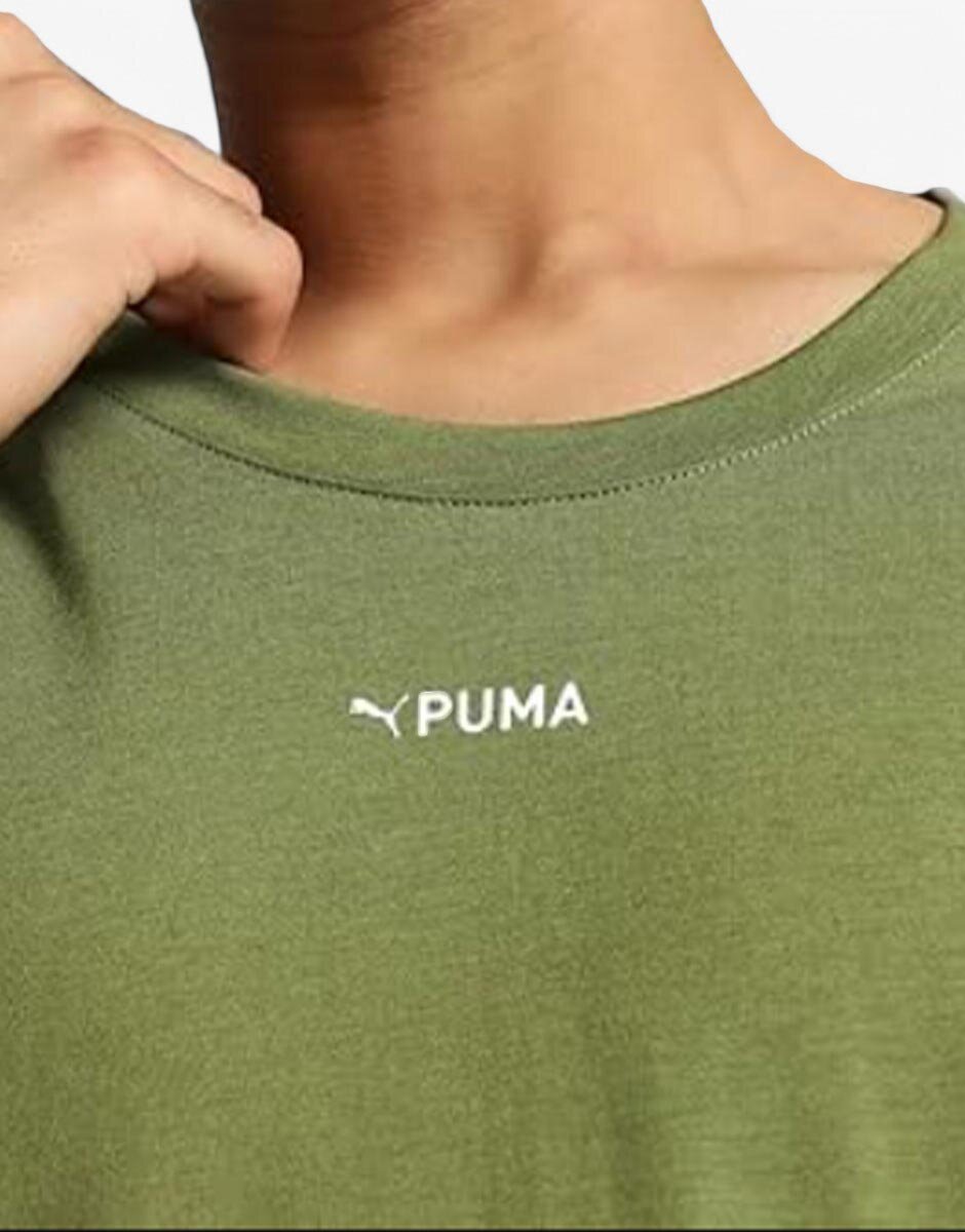Puma Fit TriBlend Tee Green
