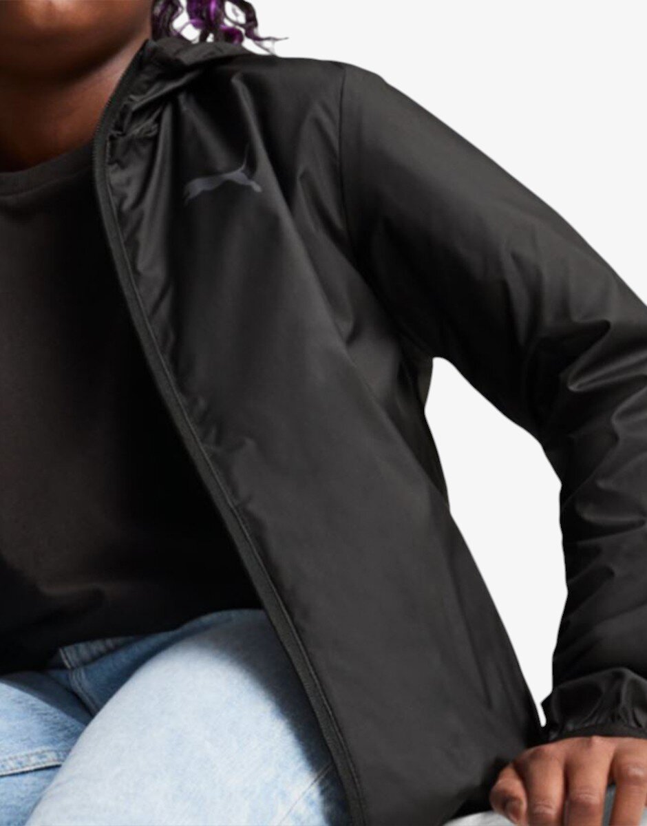 Puma Fleece Line Windbreaker Black
