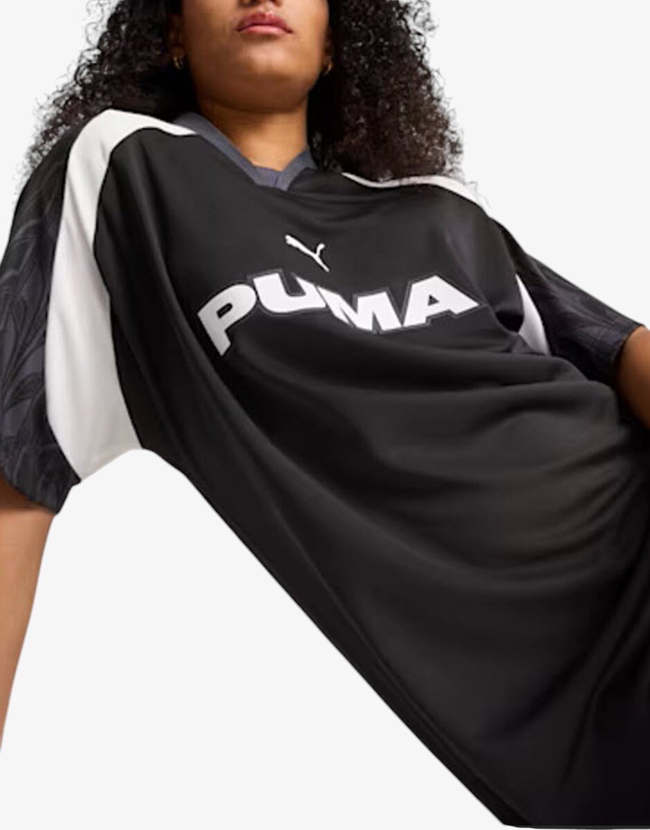 Puma Football Jersey Dress Black/White