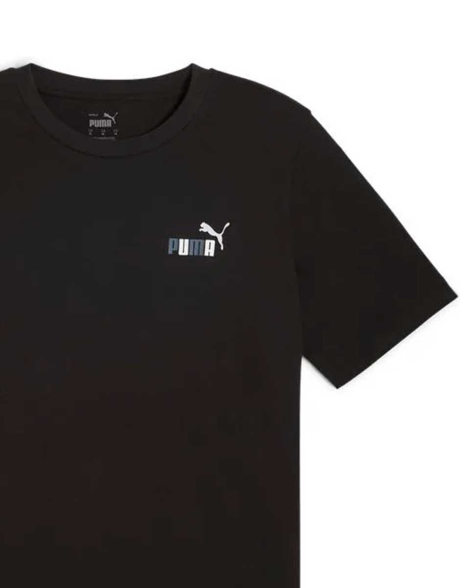 Puma Graphics Sports Club Tee Black