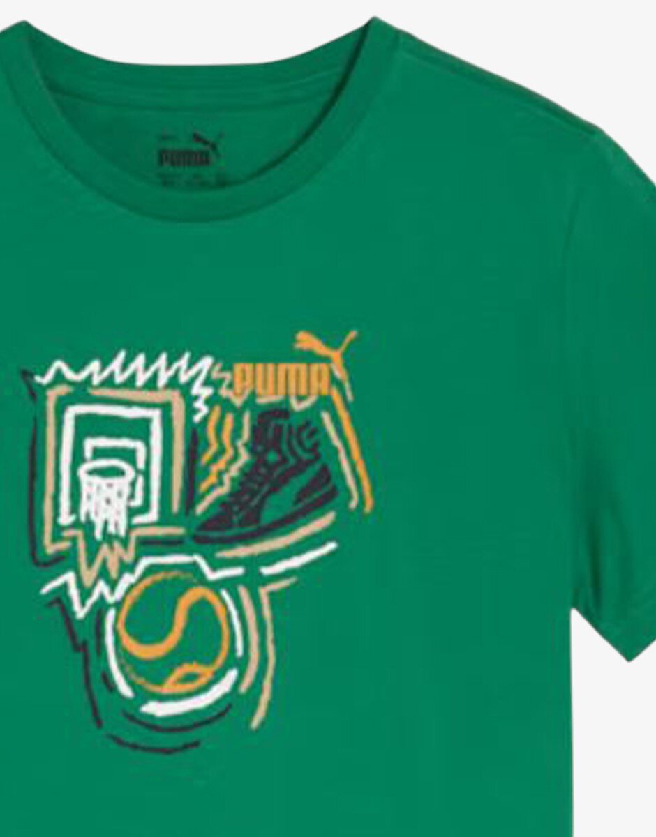 Puma Graphics Year of Sports Tee B Green