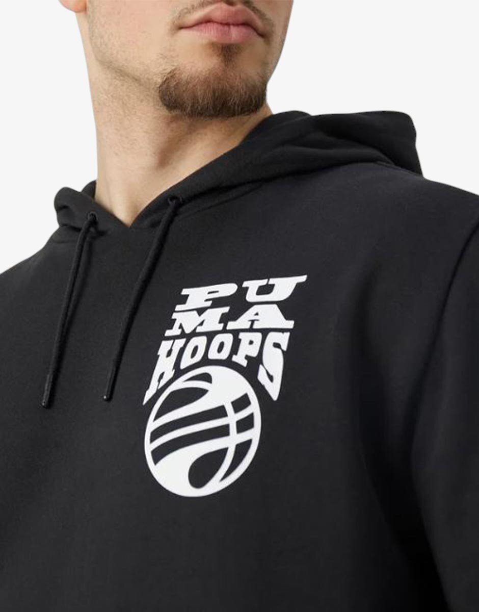 Puma Hoops Hoodie Black