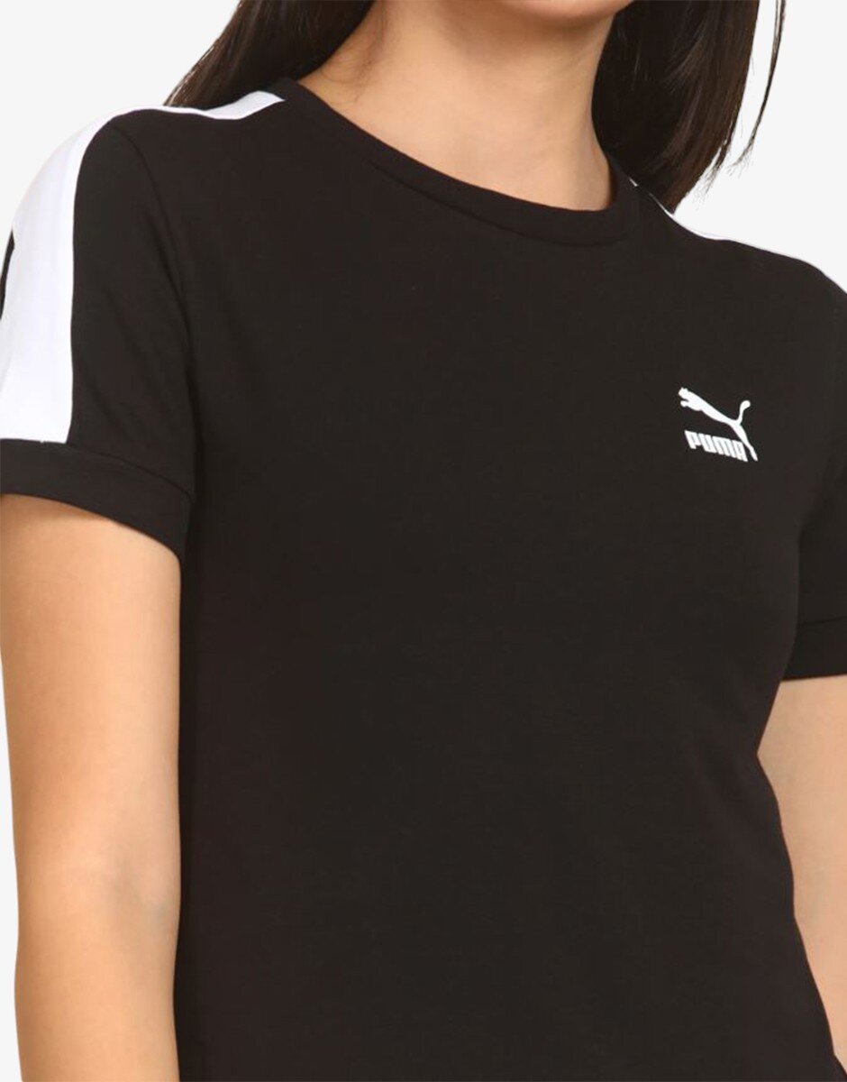 Puma Iconic T7 Baby Tee G Black