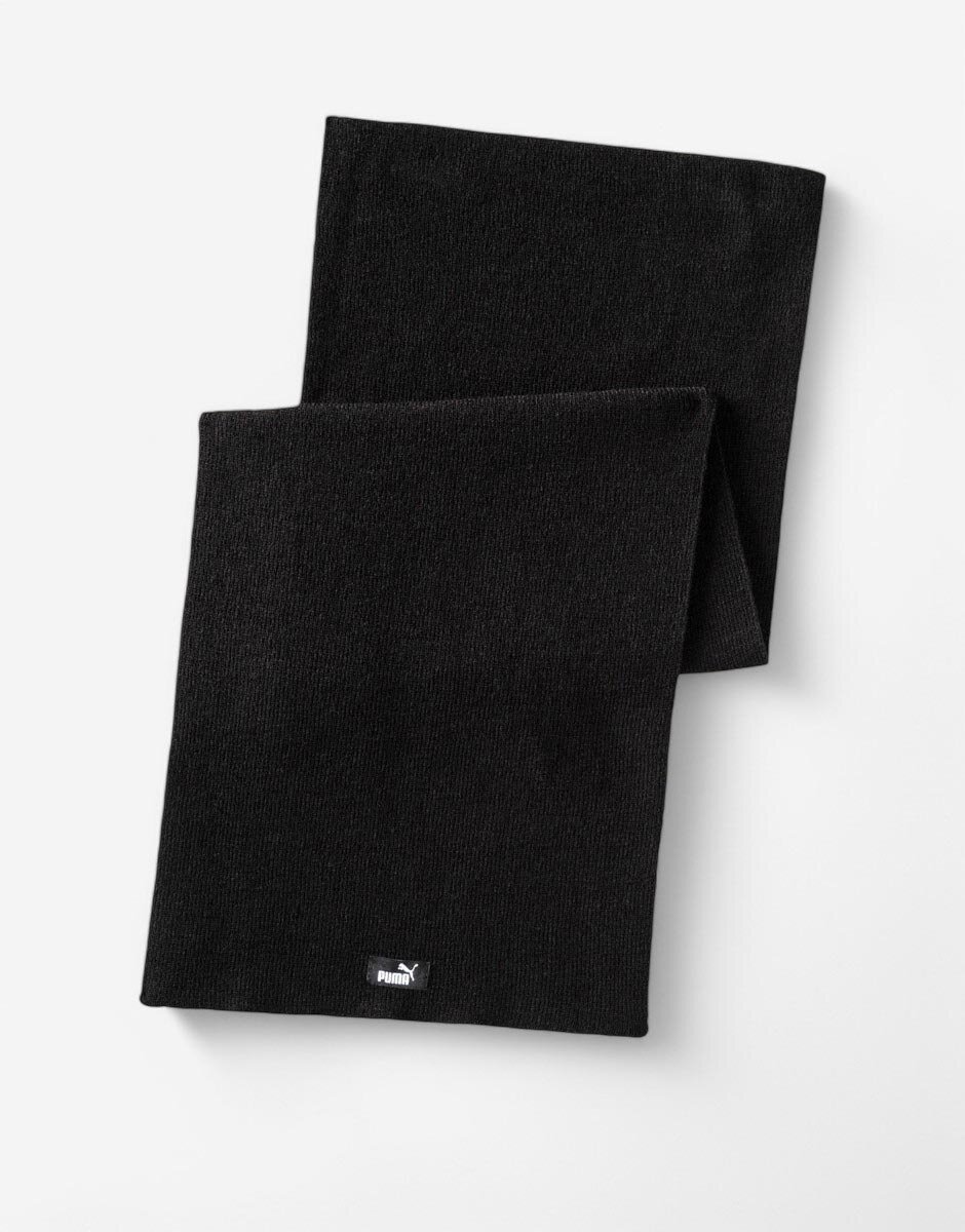Puma Long Knit Scarf Black