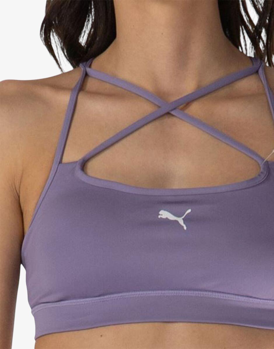 Puma Move Strappy Bra Purple