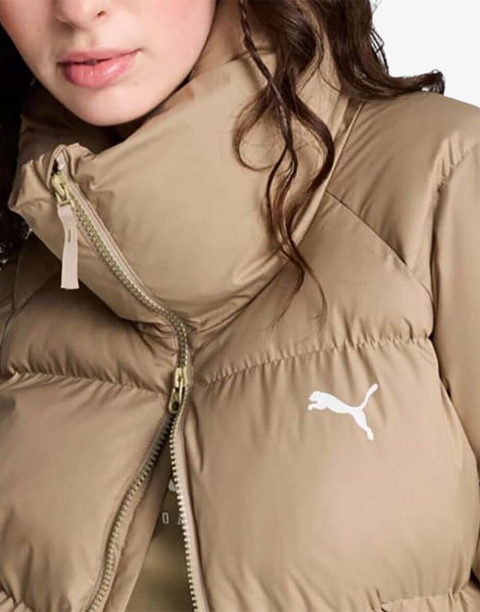 Puma Oversized Puffer Jacket Beige